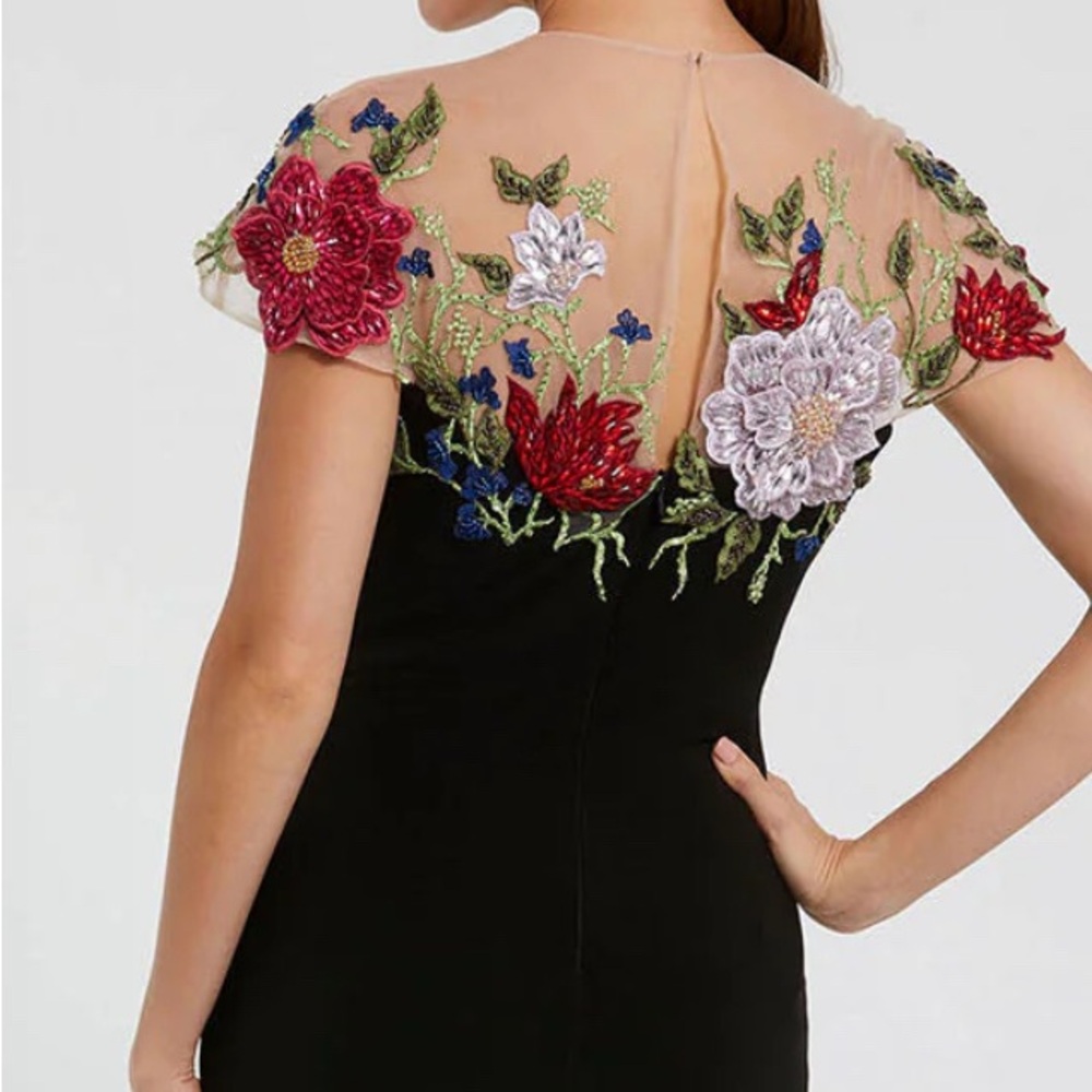 Mac Duggal 11817 - Floral Embellished Illusion Neck Evening Dress

Never worn! - Picture 2 of 3